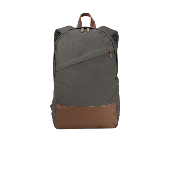 Port Authority ® Cotton Canvas Backpack by Duffelbags.com