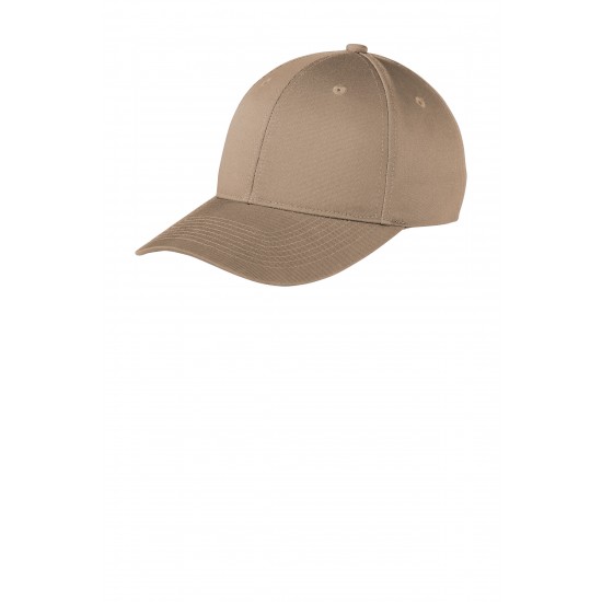 Port Authority ® Snapback Fine Twill Cap by Duffelbags.com