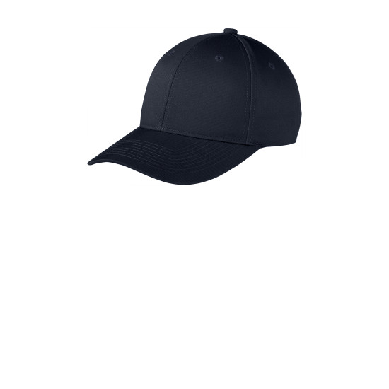 Port Authority ® Snapback Fine Twill Cap by Duffelbags.com