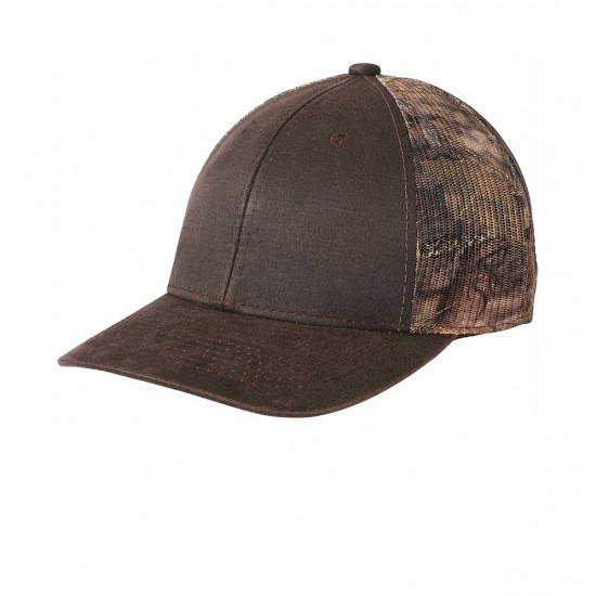Port Authority ® Pigment Print Camouflage Mesh Back Cap by Duffelbags.com