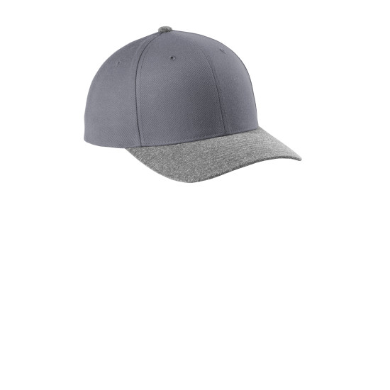 Sport-Tek® Yupoong® Curve Bill Snapback Cap by Duffelbags.com