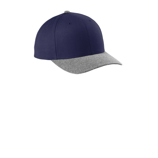 Sport-Tek® Yupoong® Curve Bill Snapback Cap by Duffelbags.com