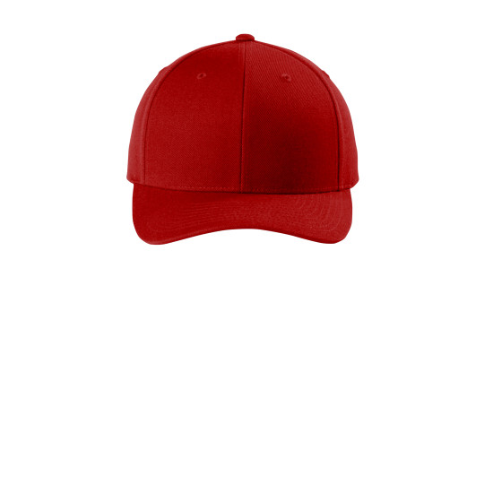 Sport-Tek® Yupoong® Curve Bill Snapback Cap by Duffelbags.com