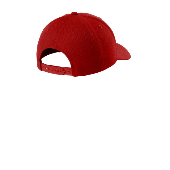 Sport-Tek® Yupoong® Curve Bill Snapback Cap by Duffelbags.com