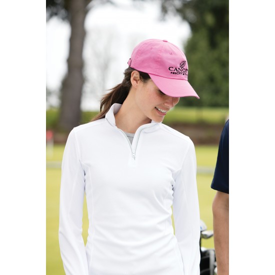 Port Authority® Ladies Garment Washed Cap by Duffelbags.com