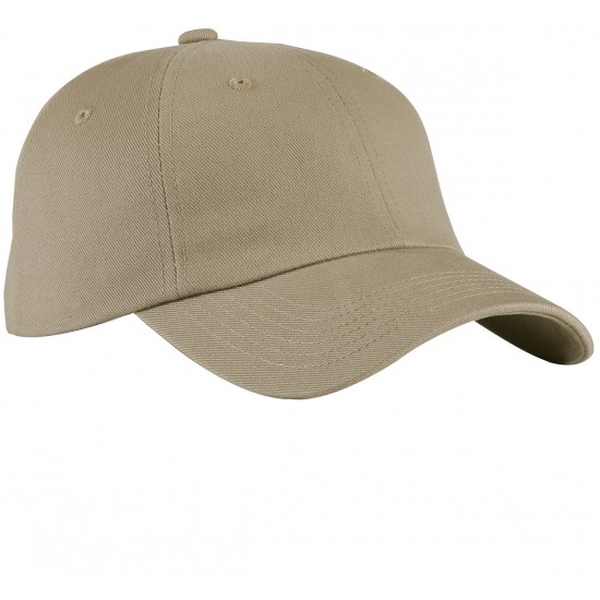 Port Authority® Brushed Twill Cap by Duffelbags.com