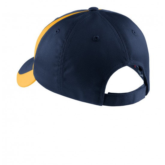 Sport-Tek® Dry Zone® Nylon Colorblock Cap by Duffelbags.com