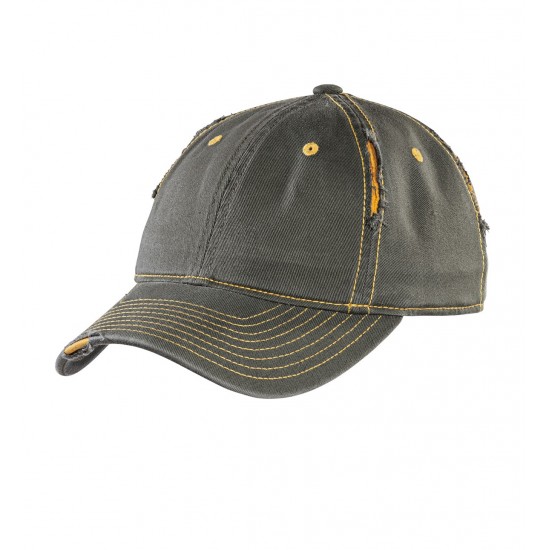 District ® Rip and Distressed Cap by Duffelbags.com