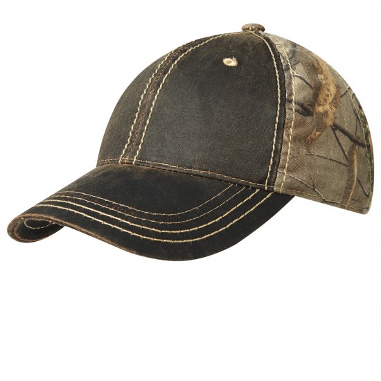 Port Authority® Pigment Print Camouflage Cap by Duffelbags.com