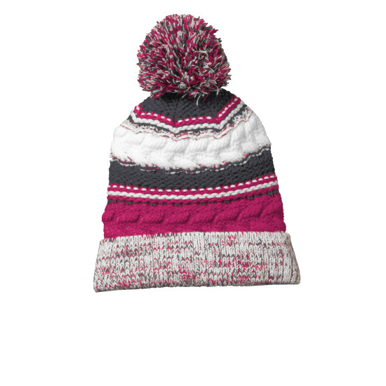 Sport-Tek® Pom Pom Team Beanie by Duffelbags.com