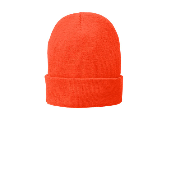 Port & Company® Fleece-Lined Knit Cap by Duffelbags.com