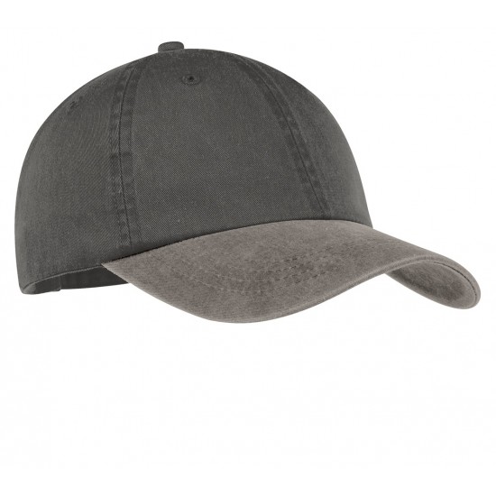 Port & Company® -Two-Tone Pigment-Dyed Cap by Duffelbags.com