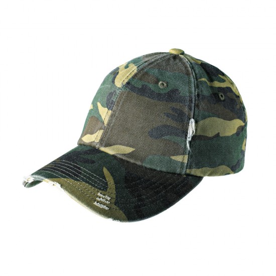District ® Distressed Cap by Duffelbags.com