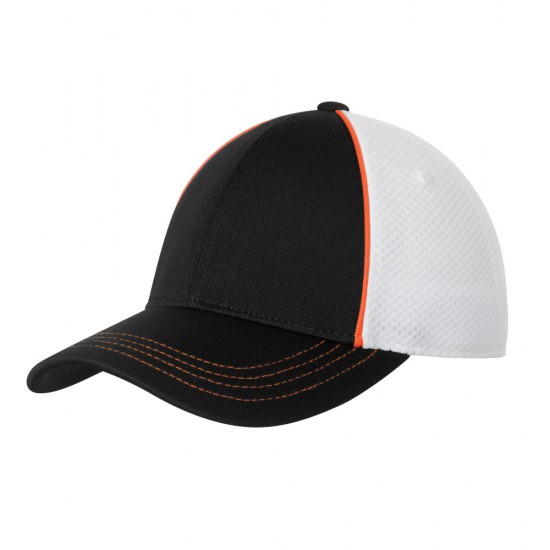 Sport-Tek® Piped Mesh Back Cap by Duffelbags.com