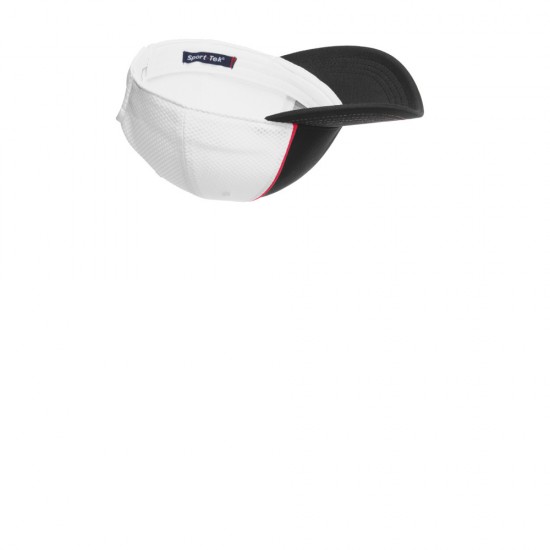 Sport-Tek® Piped Mesh Back Cap by Duffelbags.com
