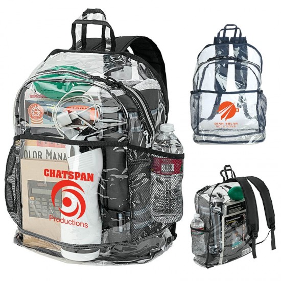 Havelock Clear Backpack by Duffelbags.com