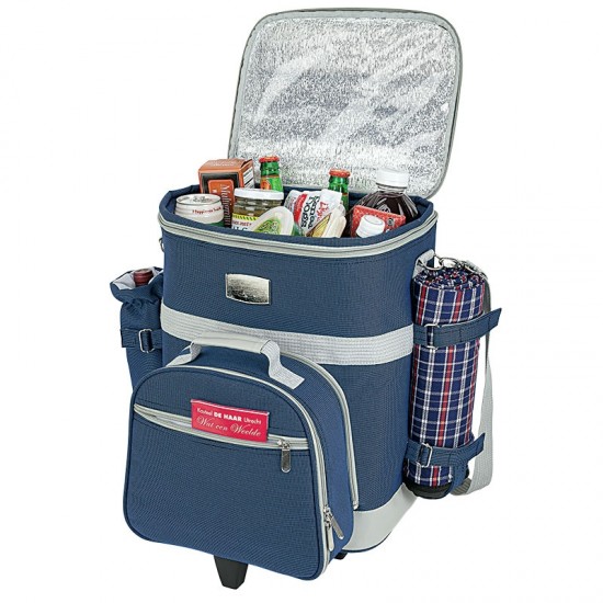 Haywood 4 Person Trolley Picnic Bag by Duffelbags.com