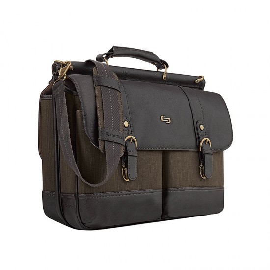 Solo® Thompson Briefcase by Duffelbags.com