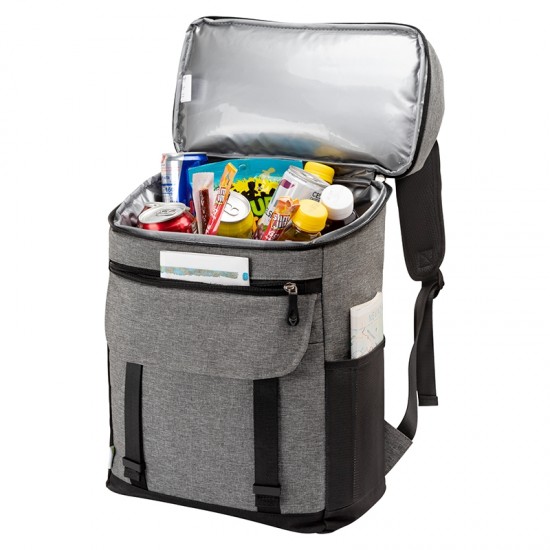 Logan RPET 18-Can Backpack Cooler by Duffelbags.com