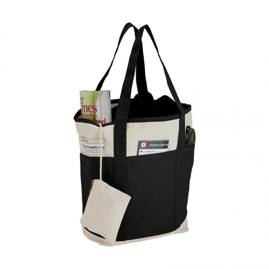Myrtle Natural Canvas Tote by Duffelbags.com