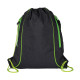 Seville Drawstring Bag w/ Color Accents by Duffelbags.com