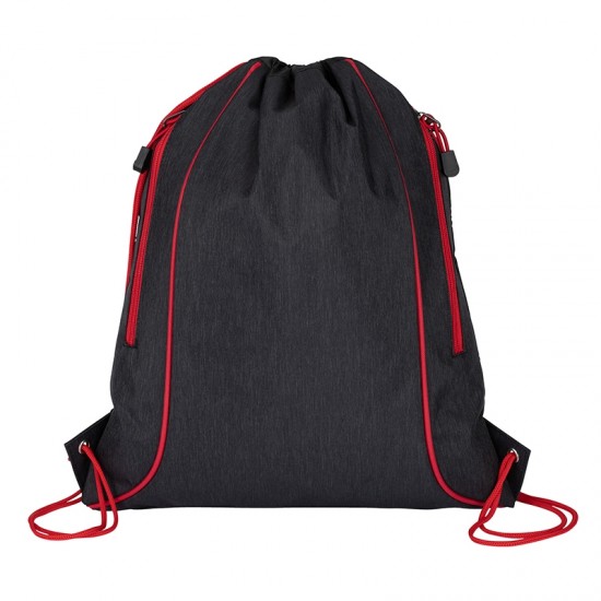 Seville Drawstring Bag w/ Color Accents by Duffelbags.com