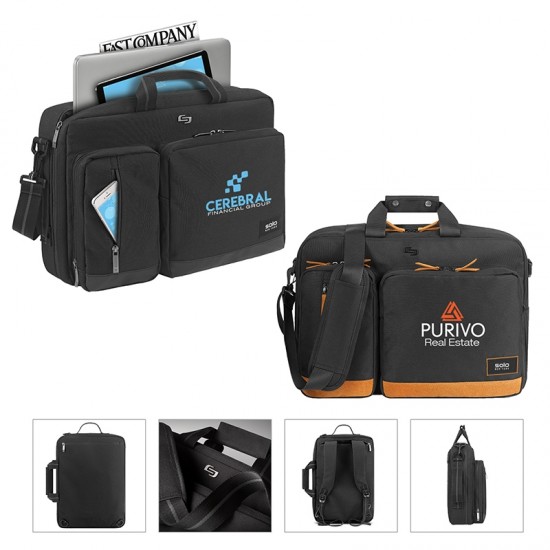 Solo® Duane Hybrid Briefcase by Duffelbags.com