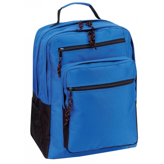 Deluxe 600D Poly Backpack by Duffelbags.com