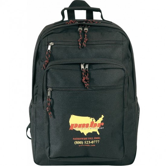 Deluxe 600D Poly Backpack by Duffelbags.com