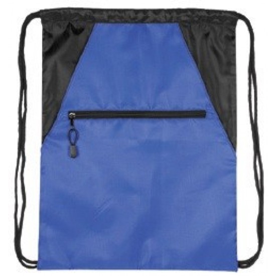 Zippered Drawstring Bag by Duffelbags.com