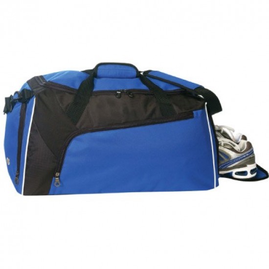 Deluxe Poly Duffel Bag W/ Shoe Storage by Duffelbags.com