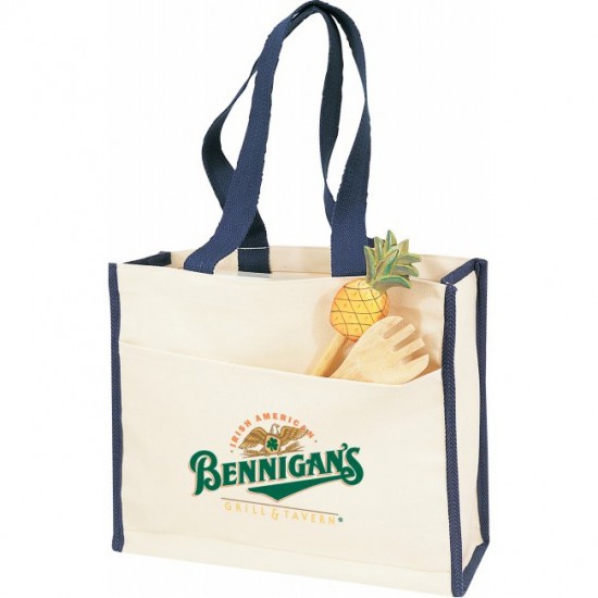 Cotton Canvas Tote Bag by Duffelbags.com