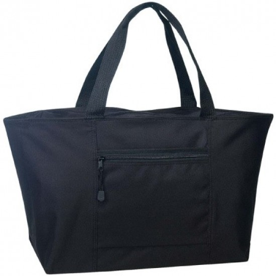 Poly Zippered Tote Bag by Duffelbags.com