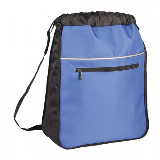 Expandable Drawstring Backpack by Duffelbags.com