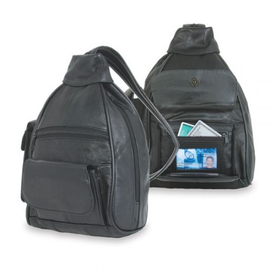 Lady's Leather Backpack by Duffelbags.com