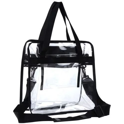  Clear Mini Backpack Stadium Approved, Waterproof and  Lightweight Heavy Duty Transparent Backpack for Concert, Security Travel &  Stadium