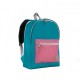 Basic Color Block Backpack by Duffelbags.com