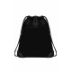 Mesh Drawstring Bag with Micro Fiber Front Zipper Pocket by Duffelbags.com