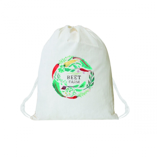 Drawstring with Natural Cord by Duffelbags.com