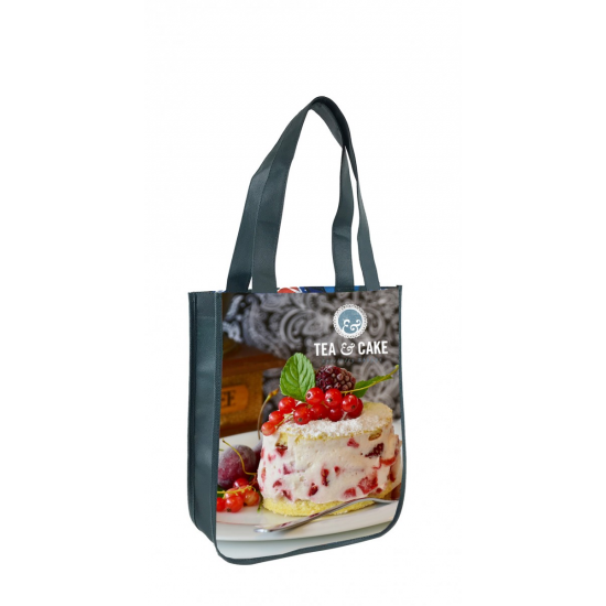 9" Laminated Tote Bag by Duffelbags.com