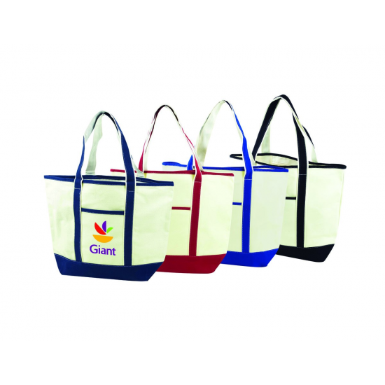 Heavy Duty Cotton Boat Tote by Duffelbags.com