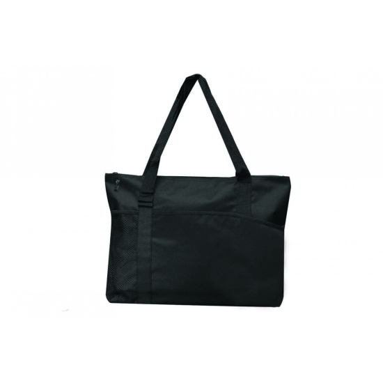 Tote Bag With Mesh and Side Pocket by Duffelbags.com