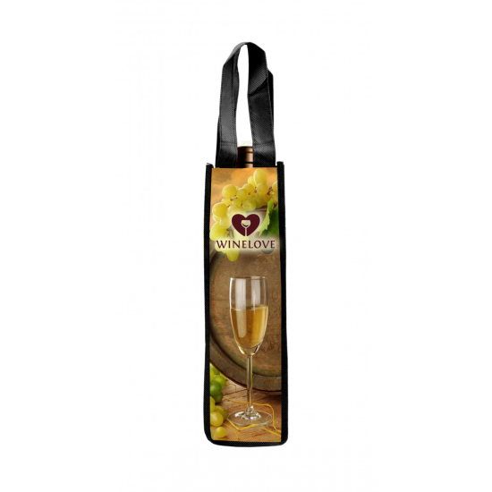 Single Bottle Wine Bag by Duffelbags.com