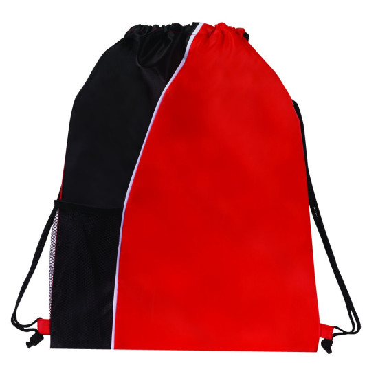 Sport Mesh Pocket Drawstring Backpack by Duffelbags.com