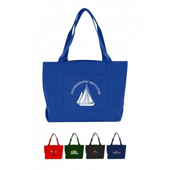 Solid Color Boat Tote by Duffelbags.com