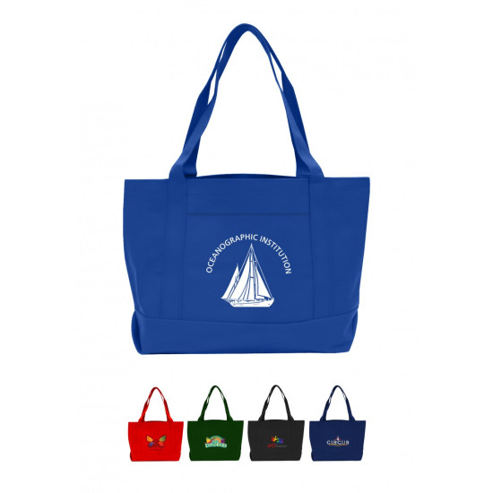 Solid Color Boat Tote by Duffelbags.com