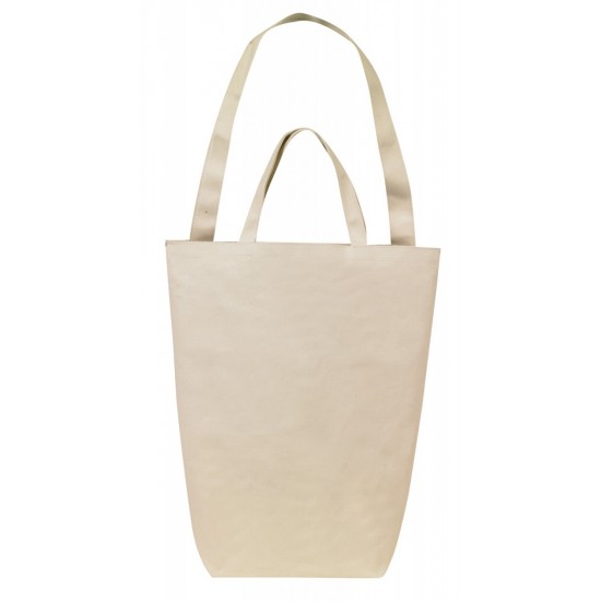Eco Dual Handle Cotton Shopping Bag by Duffelbags.com