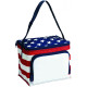 Stars & Stripes 6 Can Cooler Bag by Dufflebags.com Stars & Stripes 6 Can Cooler Bag by Duffelbags.com