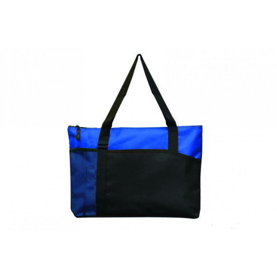 Tote Bag With Mesh and Side Pocket by Duffelbags.com
