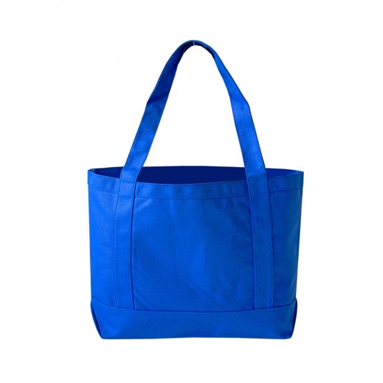 Cotton Canvas Open Boat Tote by Duffelbags.com